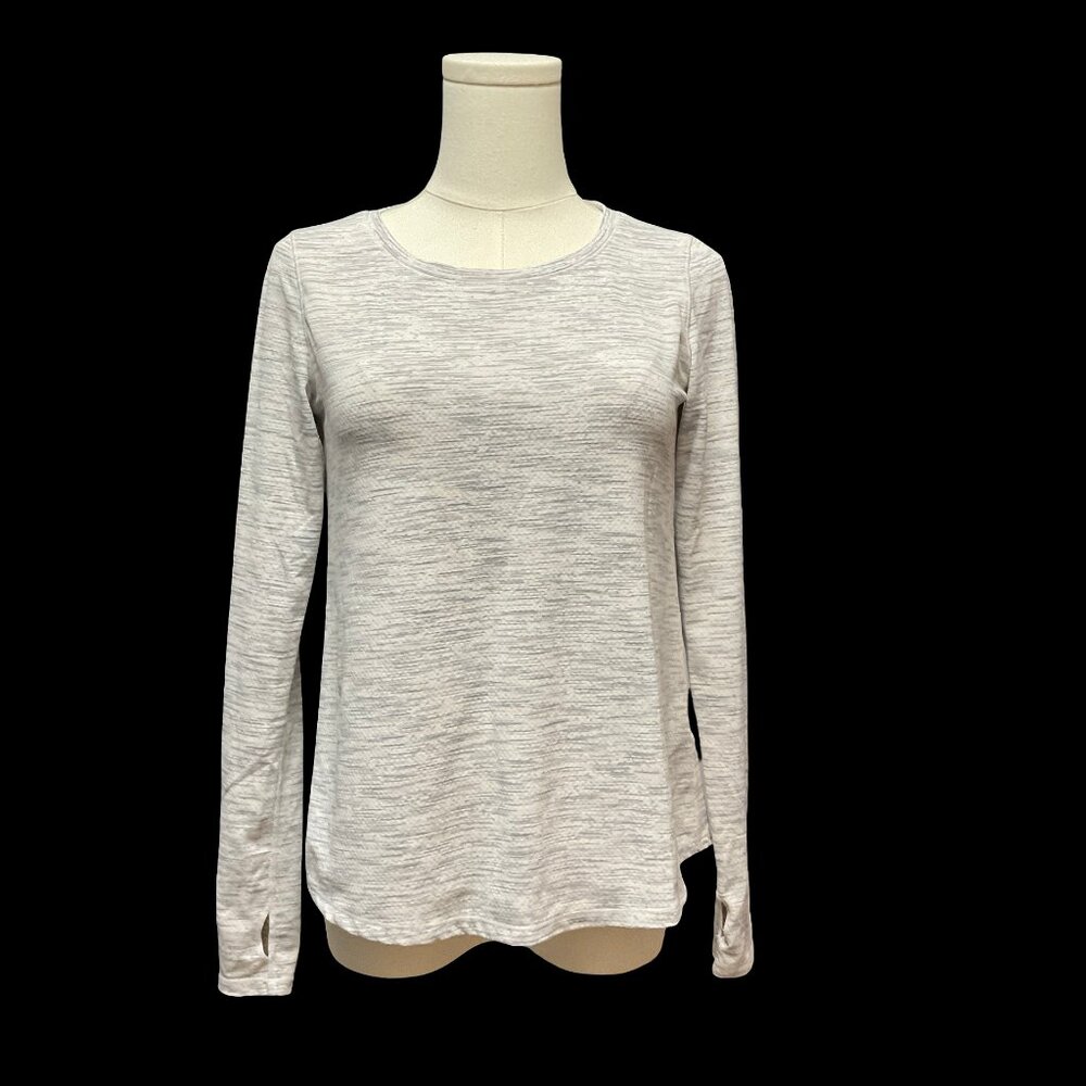 Womens Long Sleeve Shirt w/ Open Back